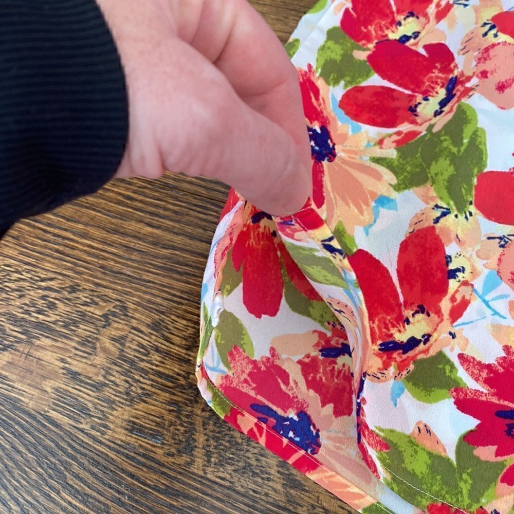 Talbots Pink Floral Tank - Size Small - Picture 9 of 9
